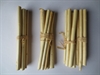 4 små bundter med korte bambus pinde